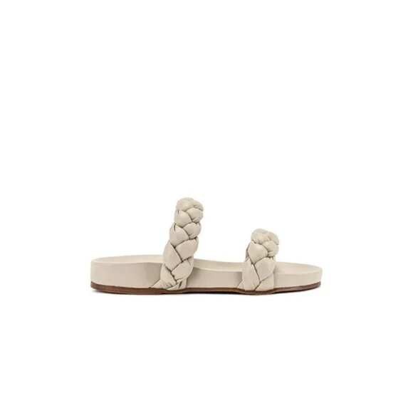 KAANAS Coco Sandal in Off White - Picture 1 of 9
